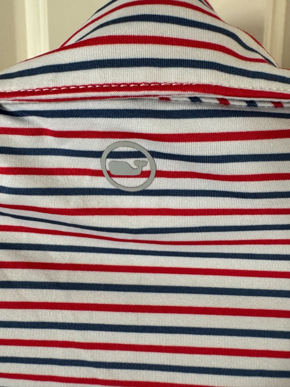 Vineyard Vines Red White and Blue Sankaty Polo Shirt Kids - Picture 8 of 8